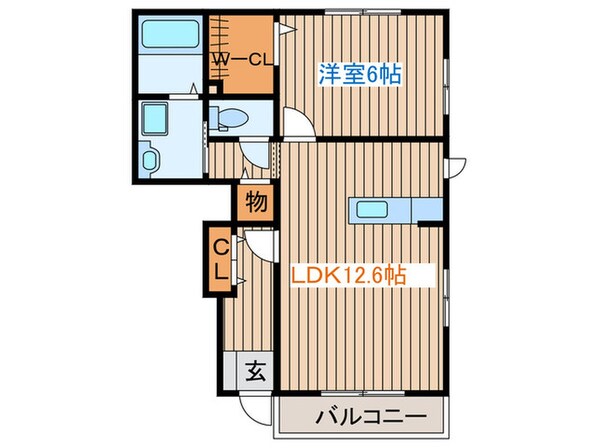 ボルックスⅢの物件間取画像